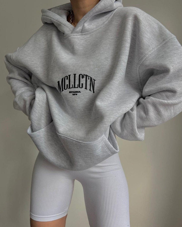 Oversized Hoodie mit Statement-Rückenprint