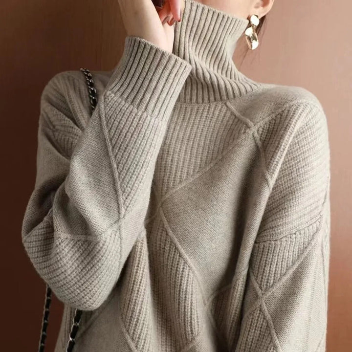 Damen Rollkragenpullover
