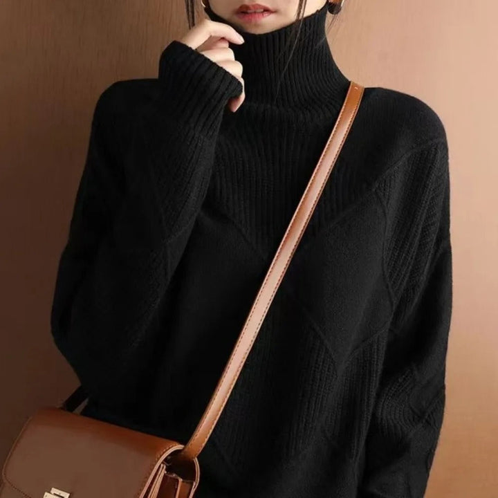 Damen Rollkragenpullover