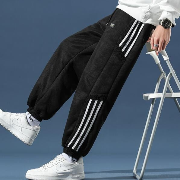 Herren Frühlings Street Joggerhose Mit Panel-Details