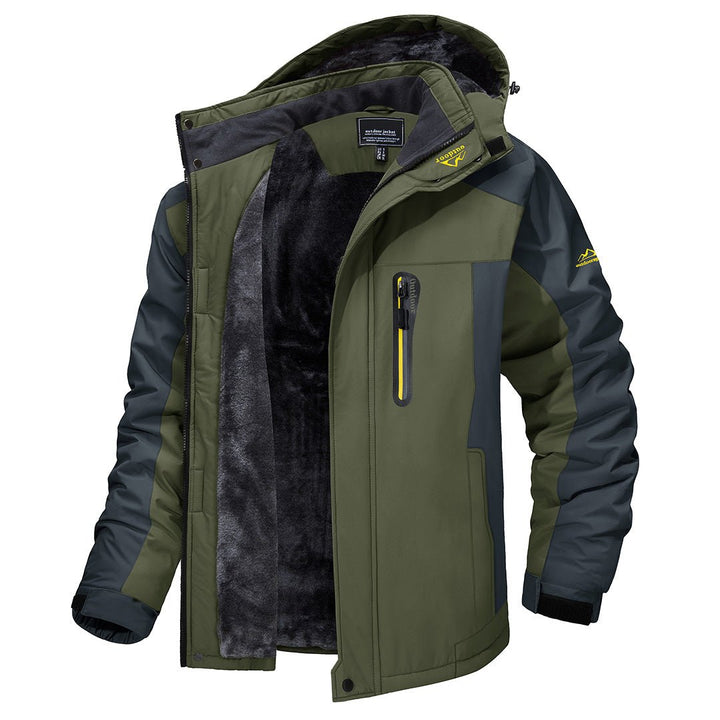 Herren Kältefeste Jacke mit Reißverschluss