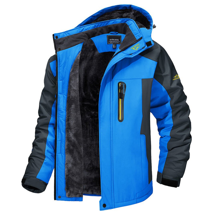 Herren Kältefeste Jacke mit Reißverschluss