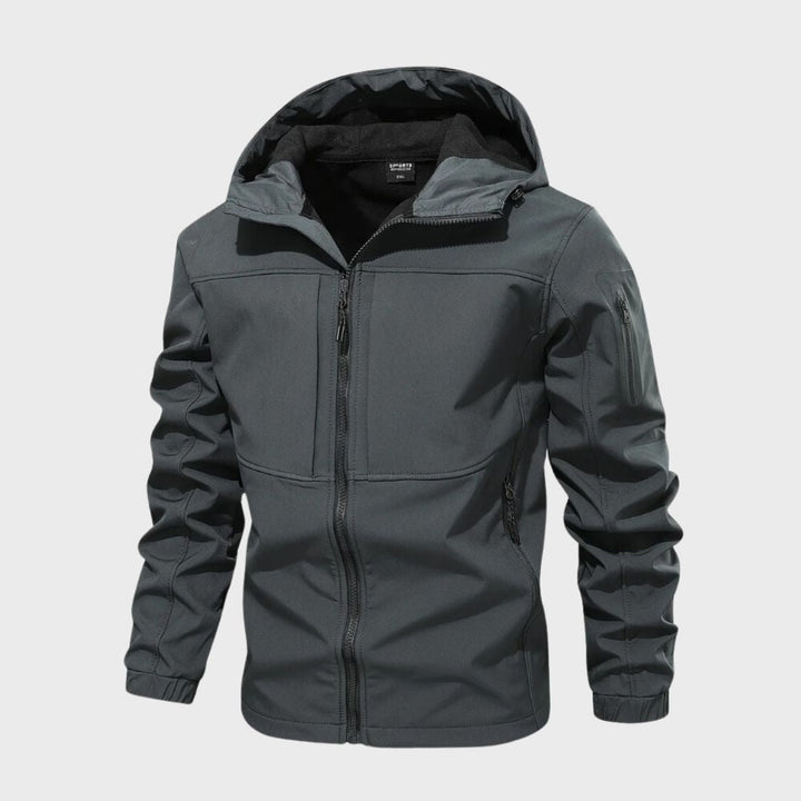 Stylische Wasserdichte Softshelljacke Herren