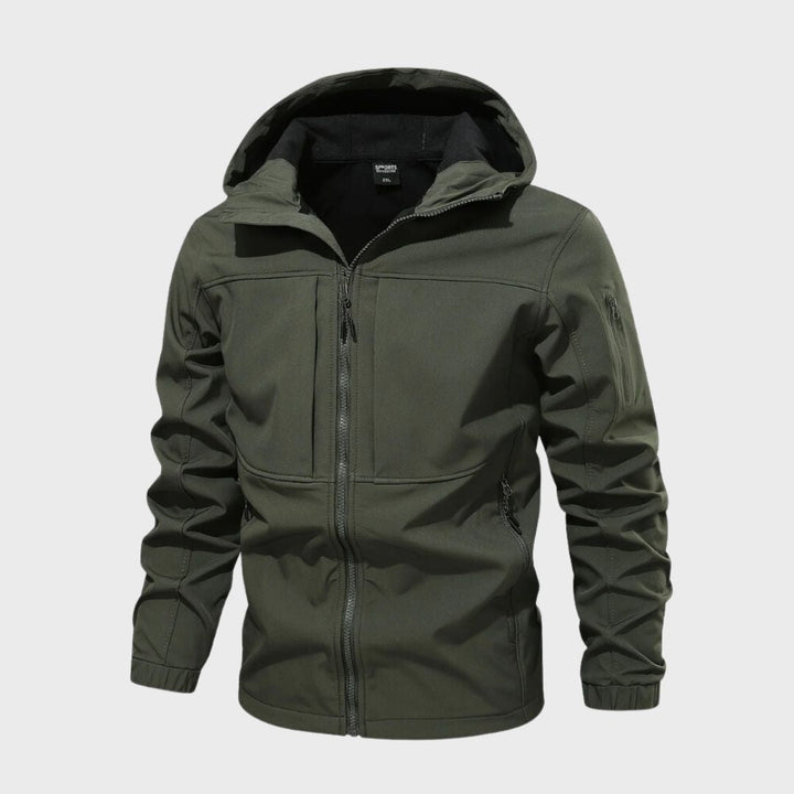 Stylische Wasserdichte Softshelljacke Herren