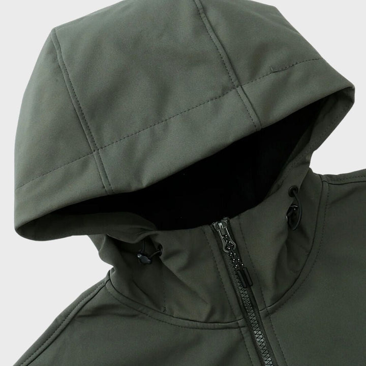 Stylische Wasserdichte Softshelljacke Herren