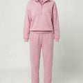 Jogginganzug Damen sportlich mit Zip-Hoodie und Jogginghose