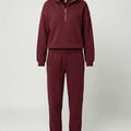 Jogginganzug Damen sportlich mit Zip-Hoodie und Jogginghose