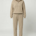 Jogginganzug Damen sportlich mit Zip-Hoodie und Jogginghose