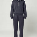 Jogginganzug Damen sportlich mit Zip-Hoodie und Jogginghose