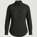 Hemdbluse Damen figurbetont mit Knopfdetails