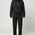 Jogginganzug Damen sportlich mit Zip-Hoodie und Jogginghose