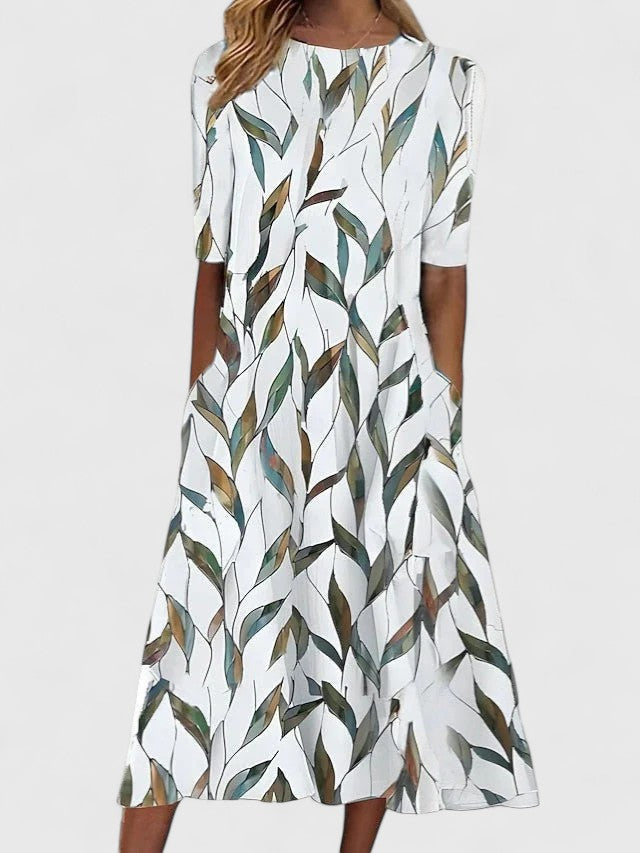 Elegantes Midi-Kleid