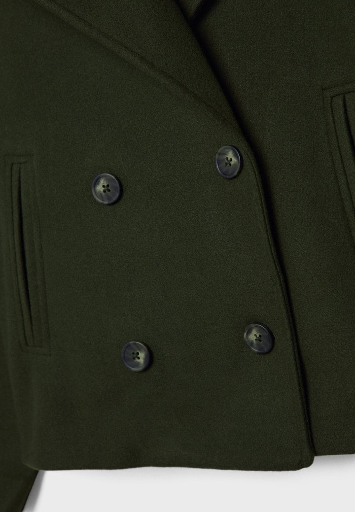Damen Jacke mit Kurzschnitt & Doppelreiher | Zeitlos