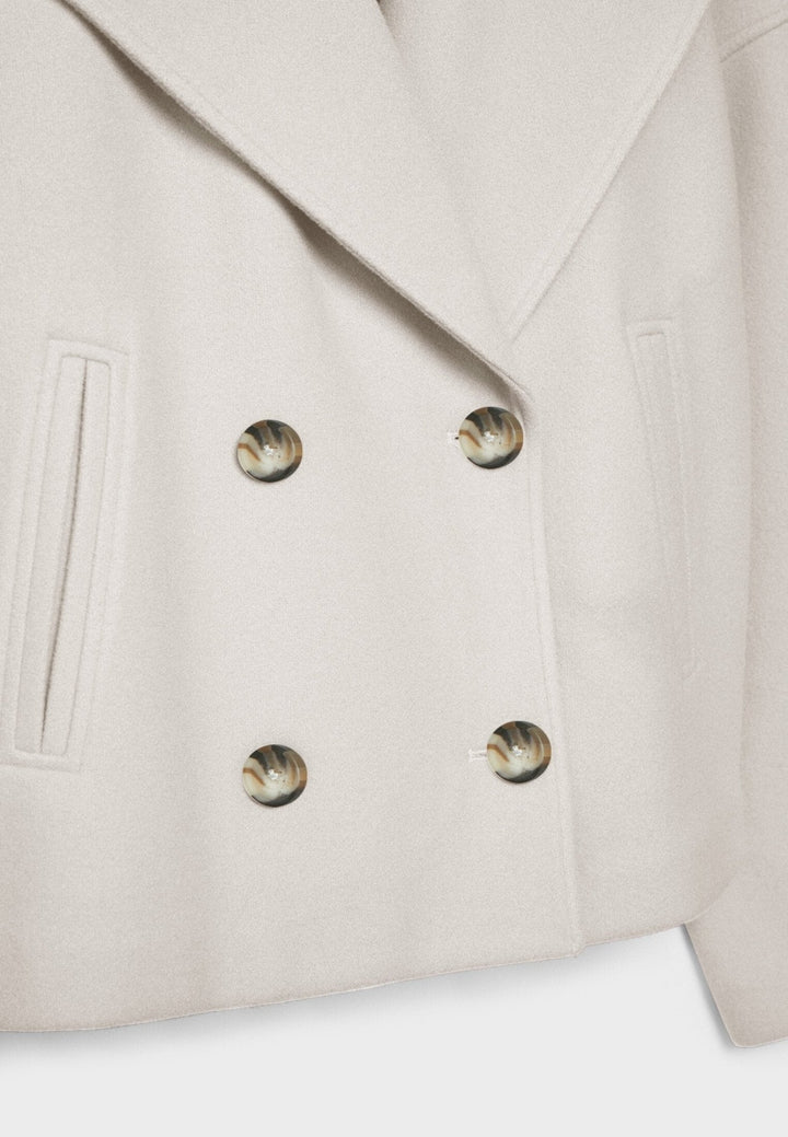 Damen Jacke mit Kurzschnitt & Doppelreiher | Zeitlos