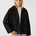 Damen Jacke mit Kurzschnitt & Doppelreiher | Zeitlos