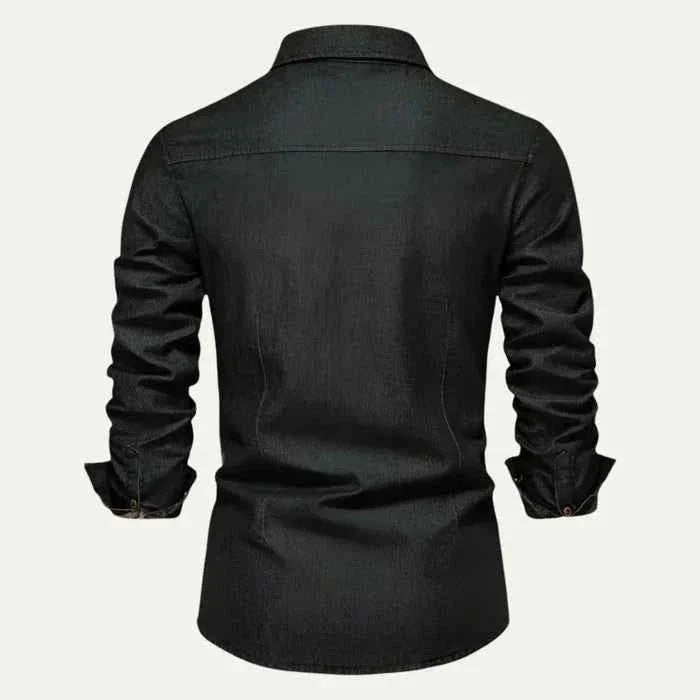 Slim Fit Denimhemd