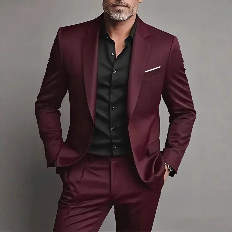 Slim Fit Herrenanzug für Gala & formelle Anlässe