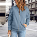 Übergangsjacke mit Reißverschluss
