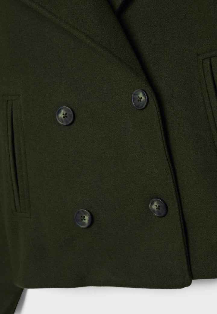 Taillierte Kurzjacke ohne Schnickschnack