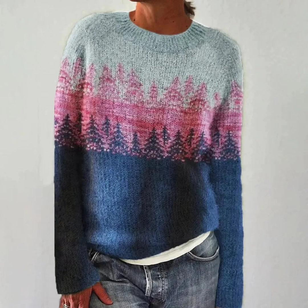 Damen Norwegerpullover mit Stilvollem Design & Gemütlicher Passform | EB