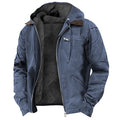 Elegante Funktionale Herrenjacke mit Fleece-Futter und Quilt-Optik