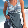 Schlanker, Leichter Tankini aus Patchwork