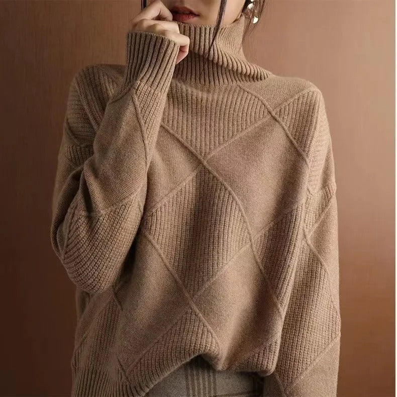 Damen Rollkragenpullover