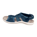 Orthopädische Sandalen – bequem flach Klettverschluss Sommerschuhe Damen Outdoor