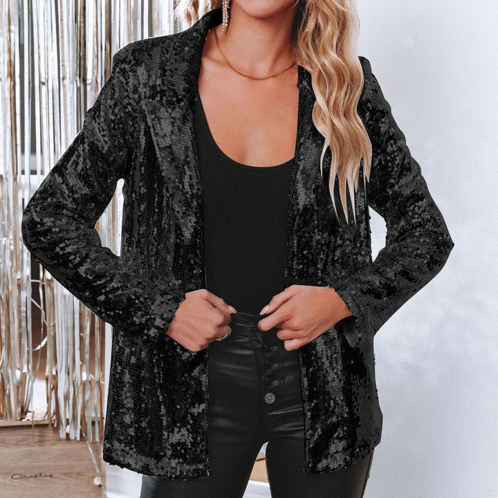 Pailletten-blazer