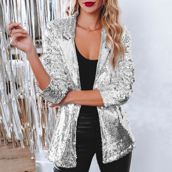 Pailletten-blazer