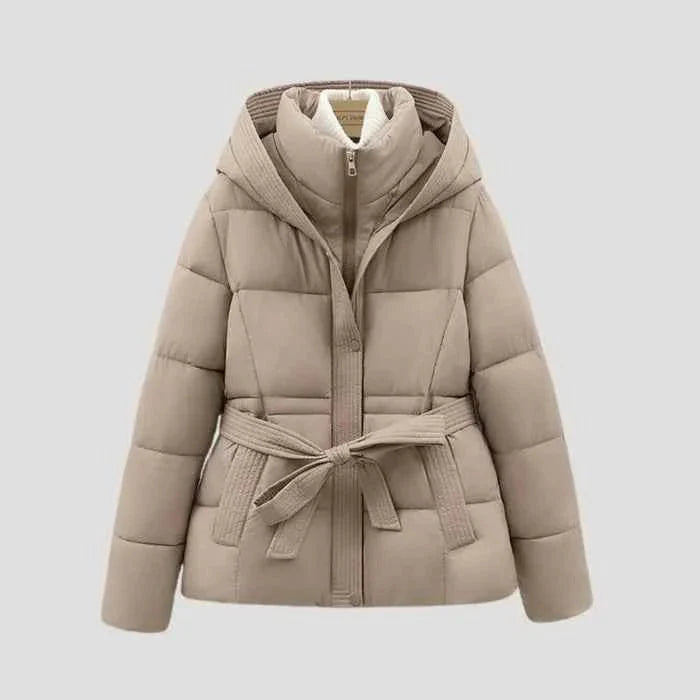 Winterjacke Mit Gürtel