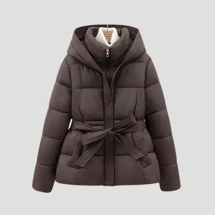 Winterjacke Mit Gürtel
