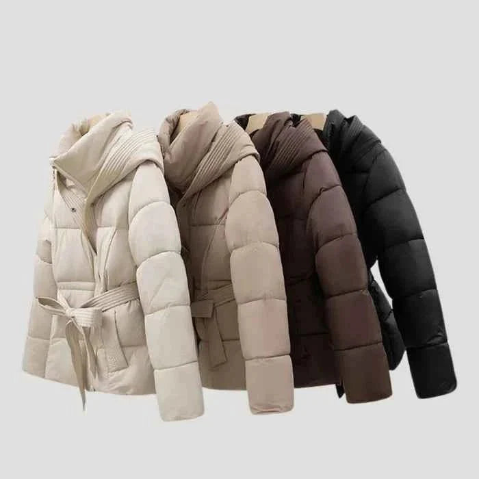 Winterjacke Mit Gürtel
