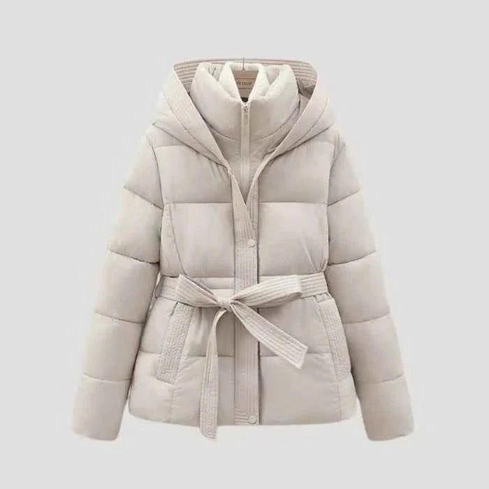 Winterjacke Mit Gürtel