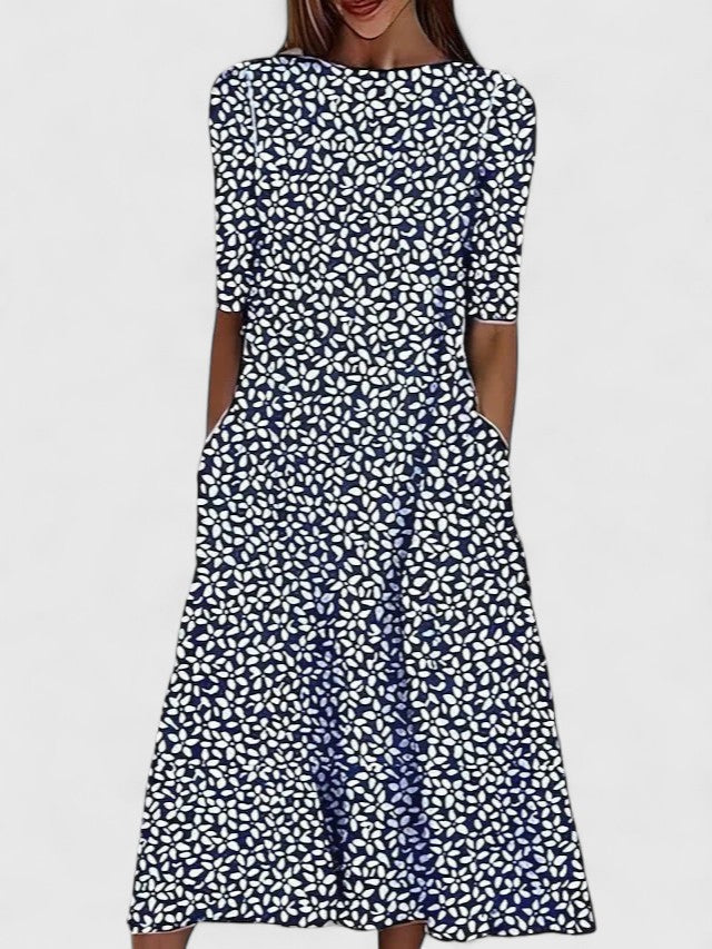 Elegantes Midi-Kleid
